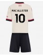 Otroške Nogometnih dresov Liverpool Alexis Mac Allister #10 Gostujoči 2025-26 Kratki rokavi (+ hlače)